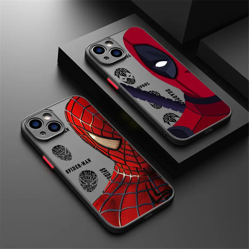Фото Крутой чехол для телефона с изображением Человека-паука Marvel для Samsung Galaxy A17 A07 A56 A36 A26 A55 A14 A54 A15 A24 A25 A73 A25 A24 4G 5G №1