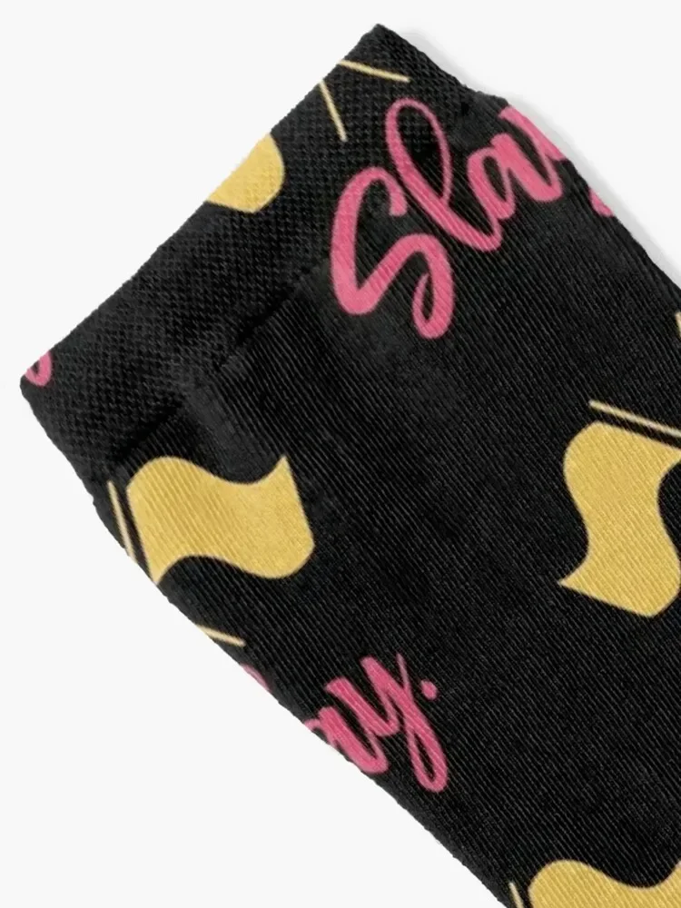 Slay - цветные носки с флагами рождественский подарок хоккейные хлопковые