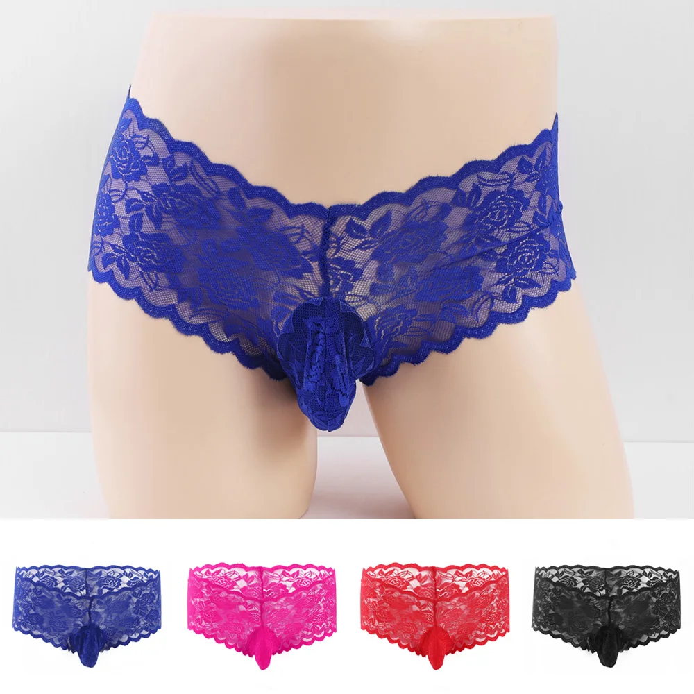 Трусы-брифы мужские с заниженной талией пикантные U-образные трусы для геев