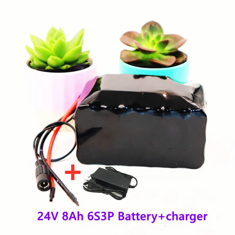 

24V 8Ah 6S3P 18650 Battery Lithium Ion Battery 25.2v 8000mAh Electric Bicycle Moped /Electric/Li Ion Battery Pack+charger 24V 8