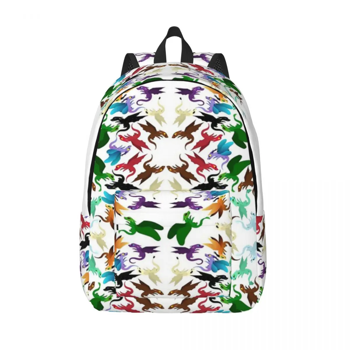 All Dragons WoF Pattern Простой и стильный рюкзак Холщовый Сумка