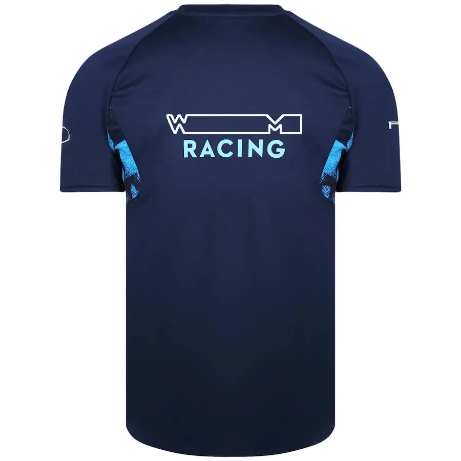 F1 Team T-shirt Summer Formula One Team Work Clothes Quick-drying Material Official Same Style Customization enlarge
