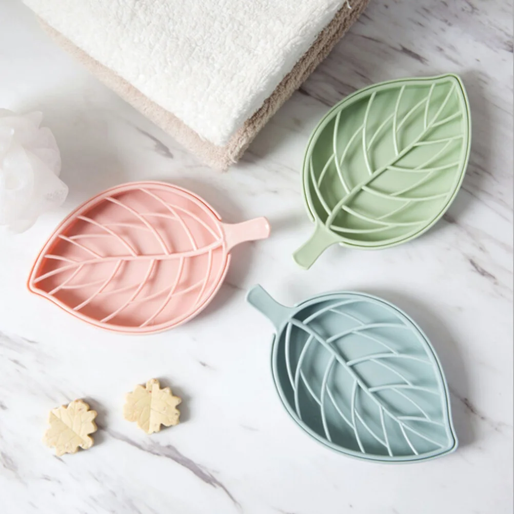 

Soap Bar Shower Holder Dish Bathroom Stand Container Tray Kitchen Case Savers Cup Suction Dishes Drainer Sponge Wall Box