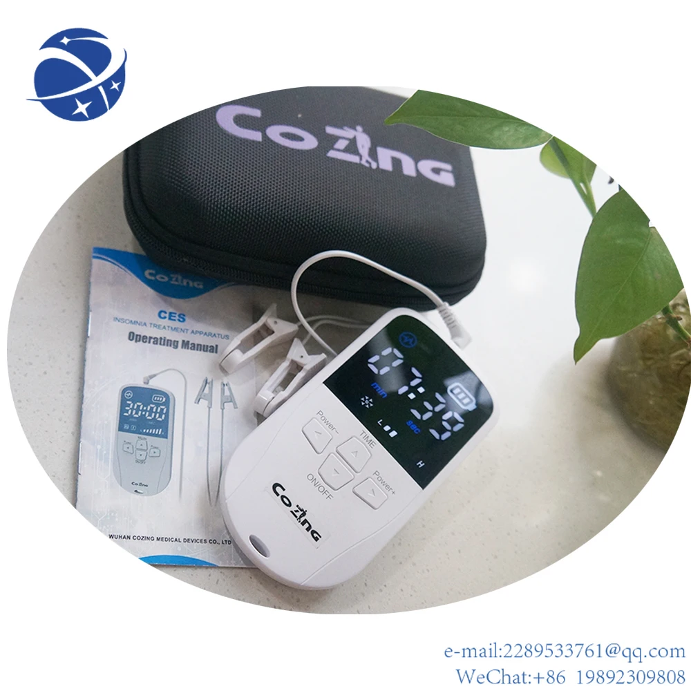 

YYHC Depression, Anxiety, Sleep Insomnia Treatment Cranial Electrotherapy Stimulation CES Therapy Device