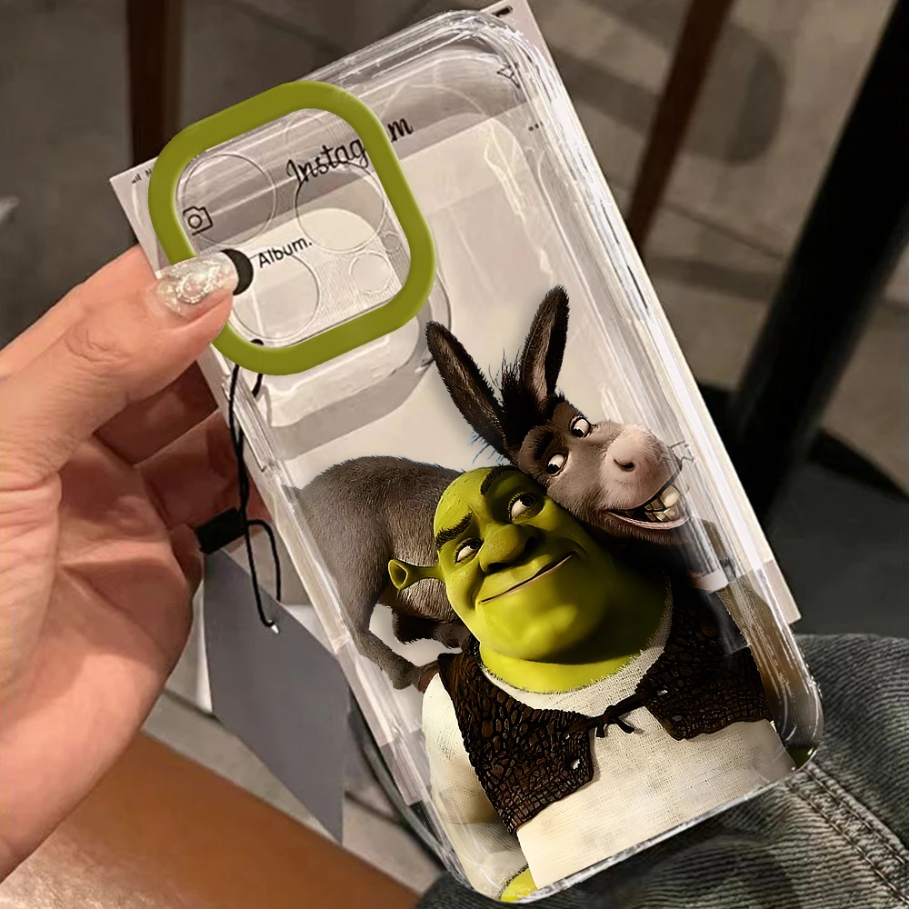 Прозрачный чехол для телефона с мультяшным забавным фильмом iPhone 11 12 13 14 15 16 Pro Max Mini