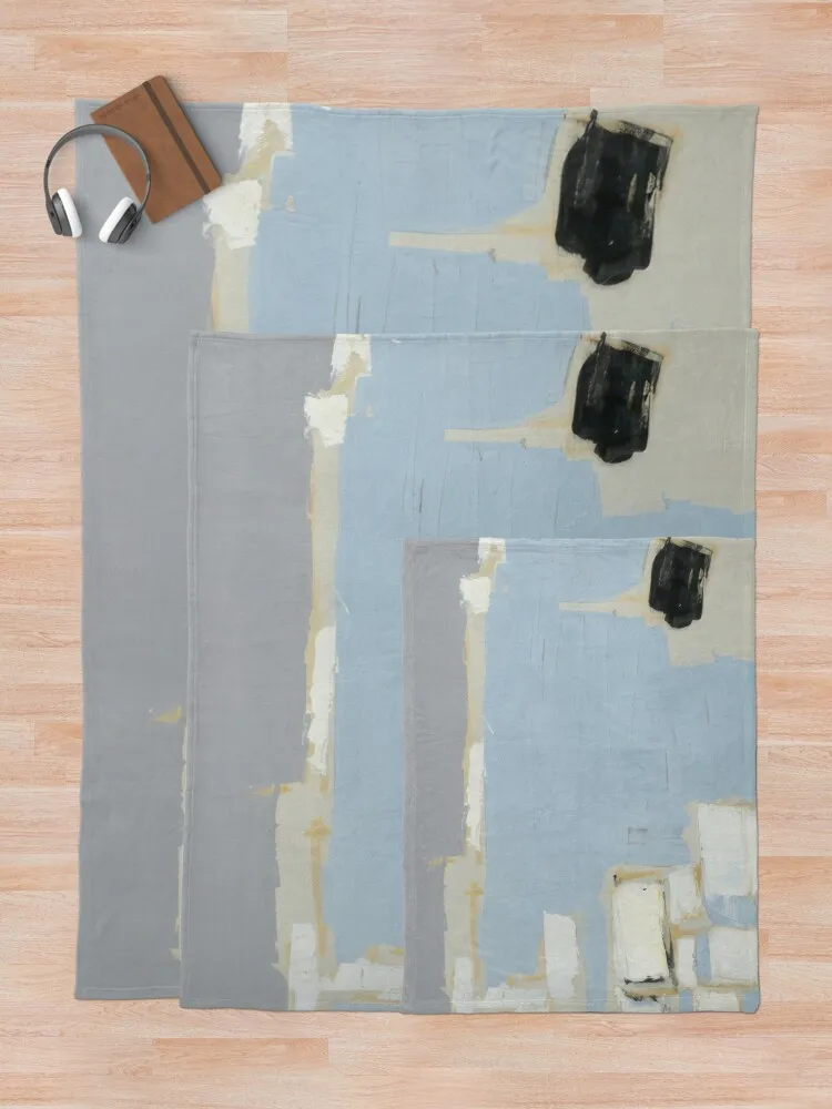 Николас де Stael-marseille-sous-la-neige-1954 пледы винтажное лохматое модное одеяло для диванов