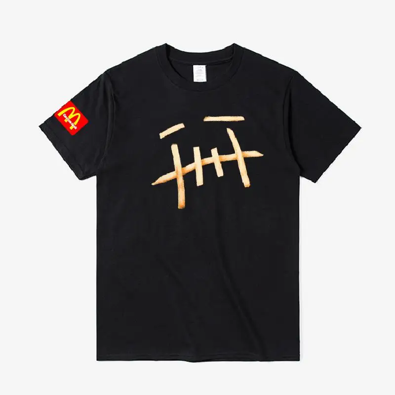 Спортивная футболка в стиле хип-хоп с принтом