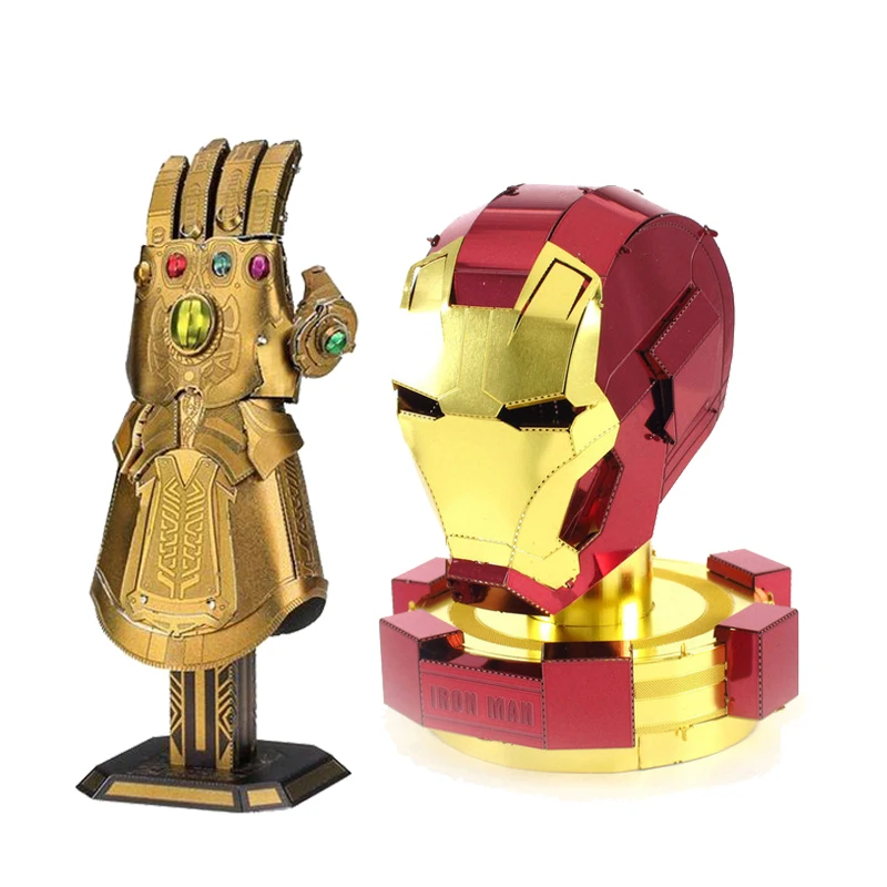 

Marvel 3D Puzzle Model Thor Stormbreaker Infinity Gauntlet Action Figure Metal Assemble DIY Jigsaw Toys Children Birthday Gift