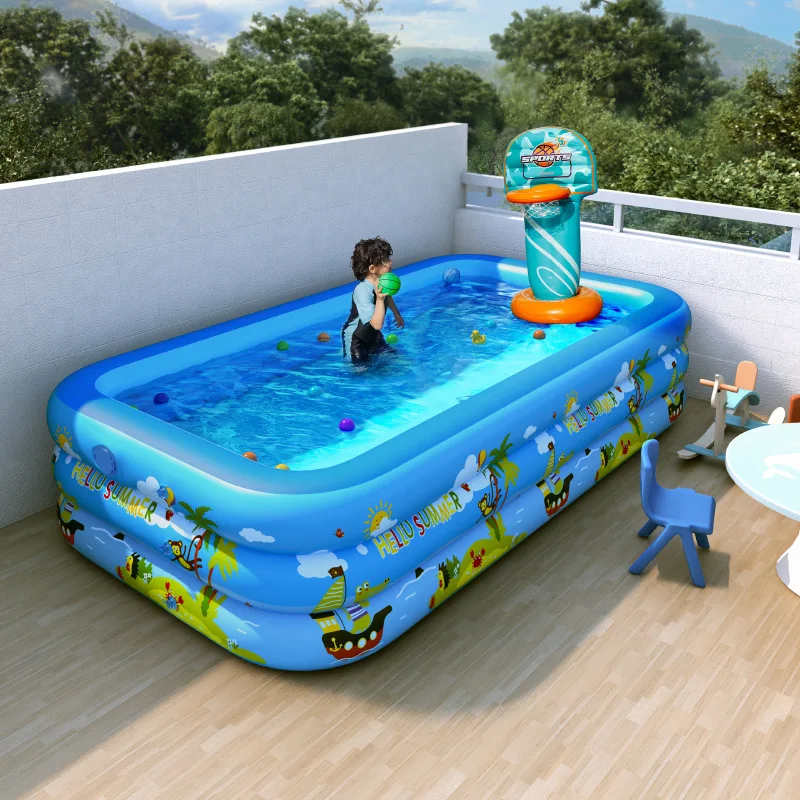 

1.5/1.8/2/2.6/3.1M Inflatable Swimming Pool frame Thickened Family Outdoor Summer Water Games Inflatable For Adults Children