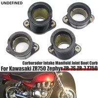 for kawasaki zr750 zephyr zr 7s zr 7 z750 gt750 carburateur motorcycle parts carb carburador intake manifold joint boot set