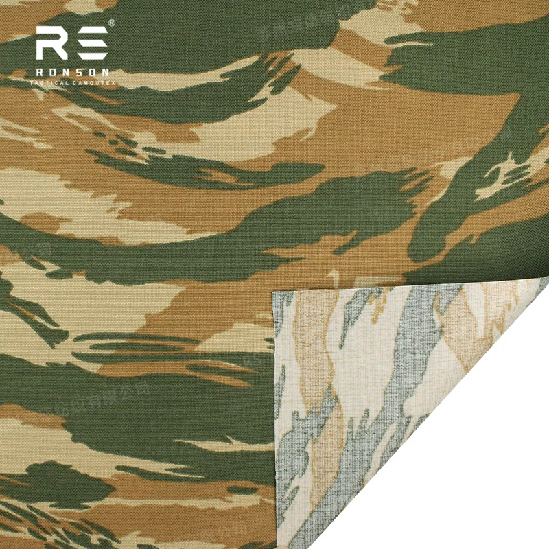 Фото Ткань нейлоновая Cordura 1000D M24, новый греческий камуфляж Woodland Lizard, прочная, для тактического снаряжения, уличных сумок, с покрытием WR+PU NIR №2