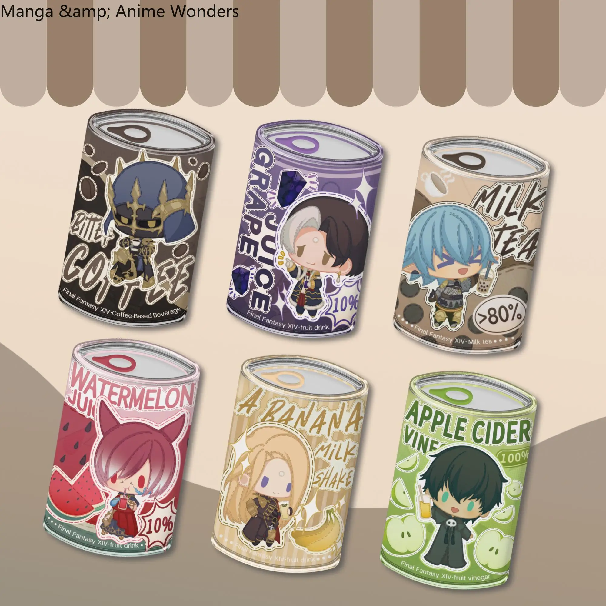 FINAL FANTASY XIV аниме косплей может кнопка булавка милая брошь значок рюкзак кулон