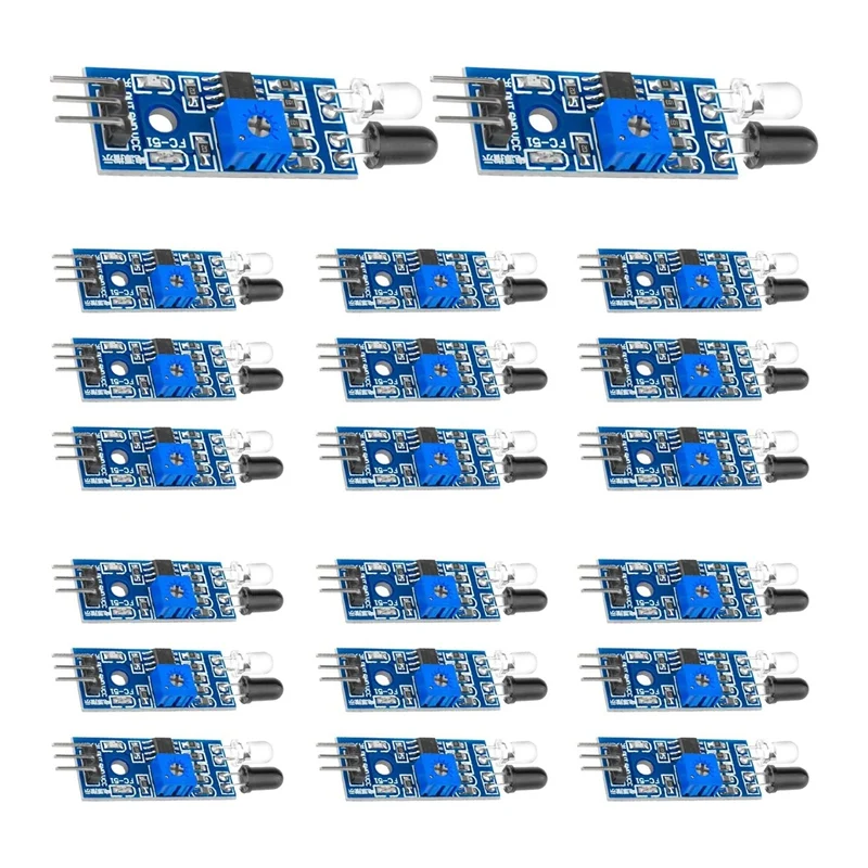 

20-дневный модуль датчика обхода препятствий для Arduino Smart Car Robot