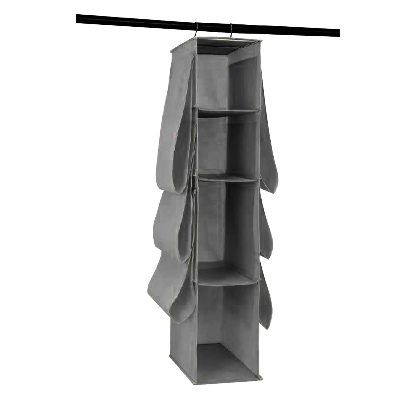 

Wardrobe Bag Organizer Purse Organizer For Closet Tote Bag Storage Shelf For Wardrobe Household Storage Dust Bag Save Space 4 La