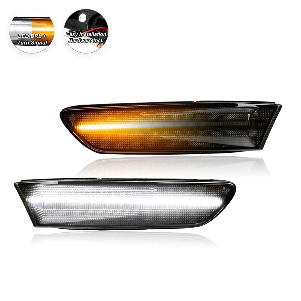 

Car Lights LED Side Marker Lights Front Bumper Side Marker Sequential Dynamic LED Light Side Marker Signal Lights