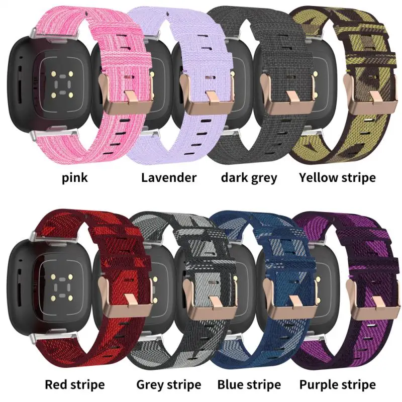 

Replacement Wrist Strap For Fitbit Sense2 Strap For Smartwatch Nylon Strap Watch Band Universal For Fitbit Versa4