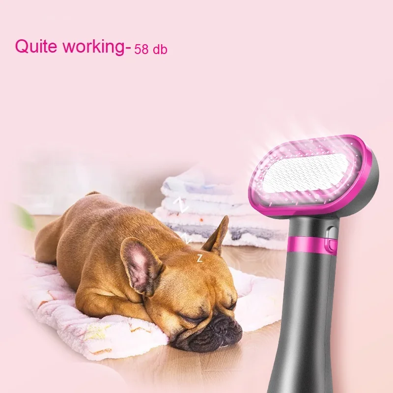 

Pet Hair Dryer Golden Retriever Pet Shop Hairdressing Dog Drying Brush Hair Comb Mute Doesn't Hurt Hair Water Blower