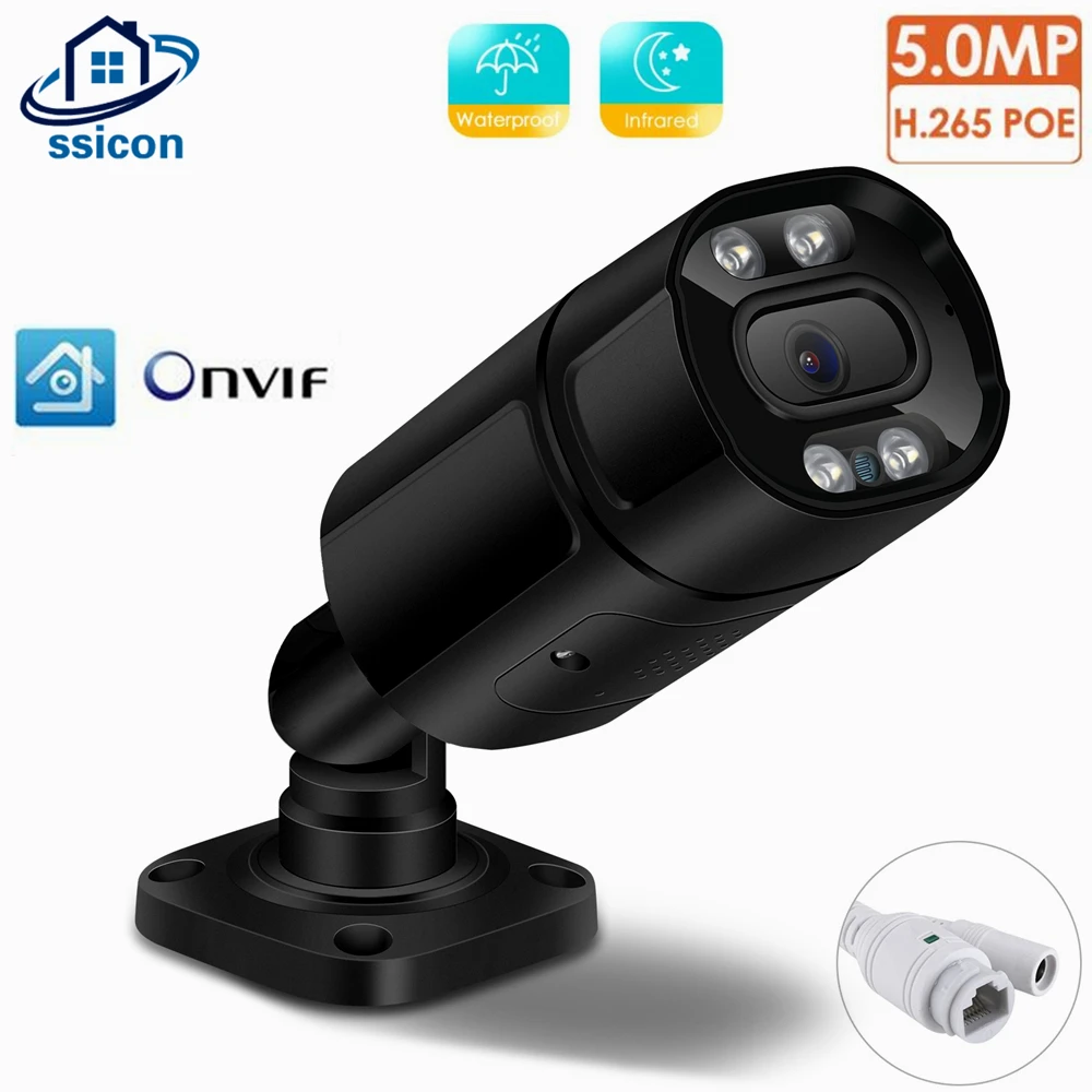 

5MP Video Surveillance IP Camera Outdoor 3.6mm Lens XMEye APP Waterproof Security Bullet Network Camera CCTV Night Vision