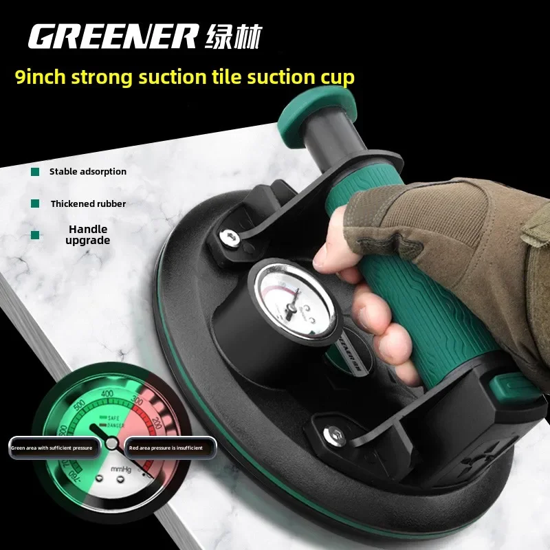 Мощный вакуумный подъемник на присоске для тяжелой подъема плитки мрамора и