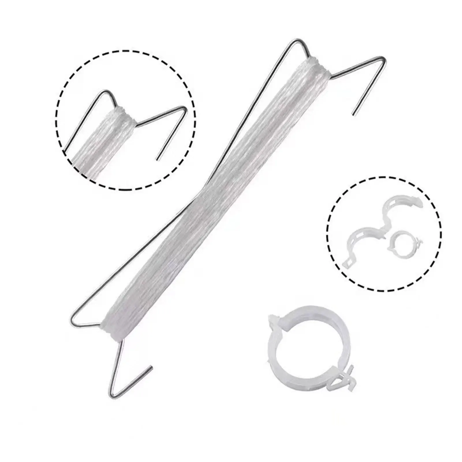 

10 Pcs Plant Climbing Hooks Prevent Tomatoes Pinching Falling Support Racks for Garden Planting Accessories Hanging Various Vine