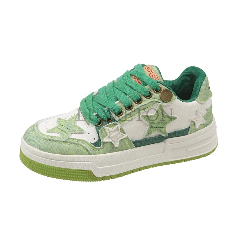 

Women Shoes Men Classic Punk Hip-hop Skateboard Shoes Fashion Retro Stars Sneakers Couples Students Outdoor Sports Casual Shoe