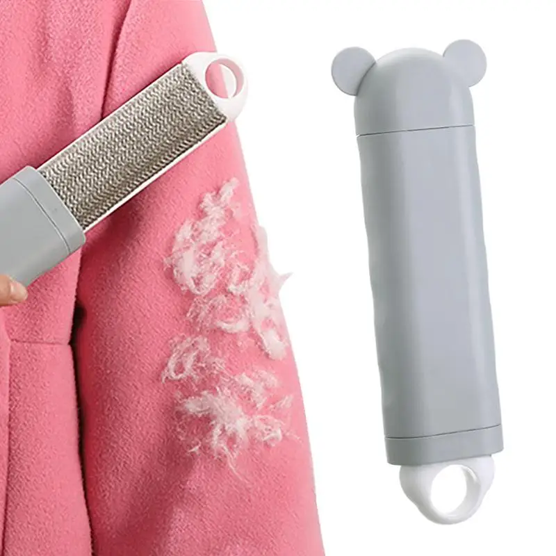 

Pet Hair Remover Reusable Dog Hair Remover For Couch With Self-Cleaning Base Efficient Animal Cat Hair Removal Tool For Clothes