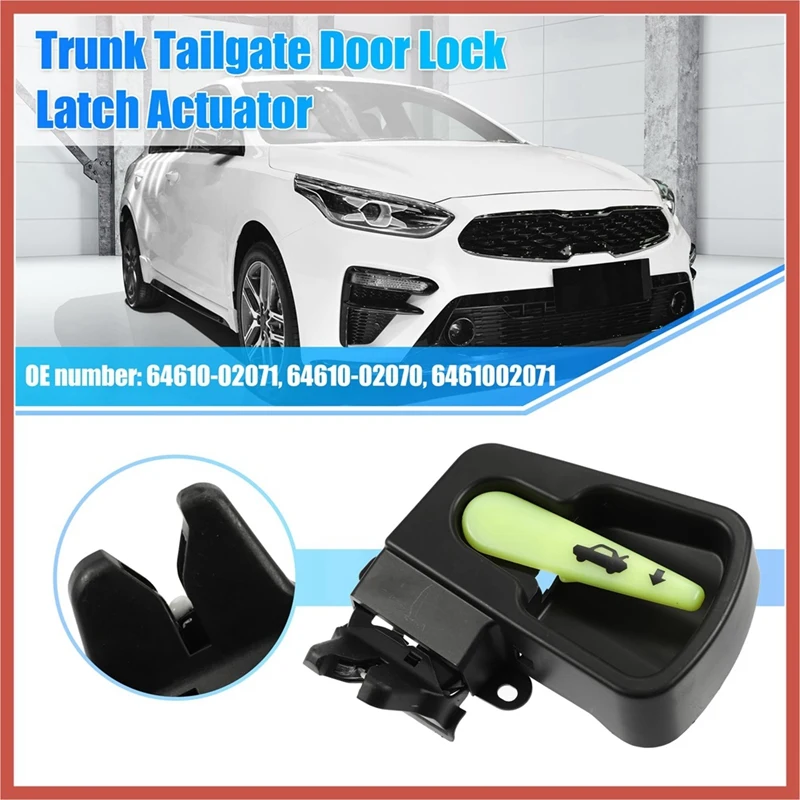 Замок задней двери Привод защелки замка багажника 64610-02070 64610-02071 6461002071 для Toyota Corolla