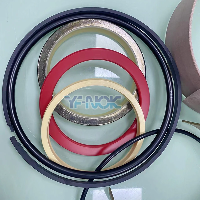 Комплект уплотнений цилиндра для подъемного бульдозера Cater Pillar 966H 950h 950gc 988k