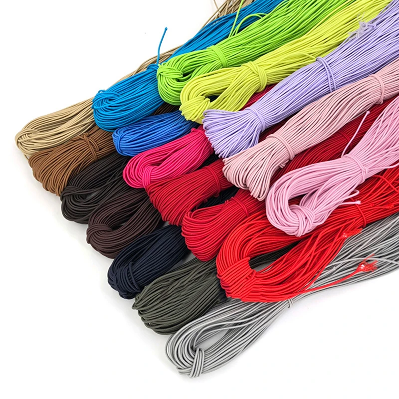 

Яркие высокоэластичные шнуры 2 мм