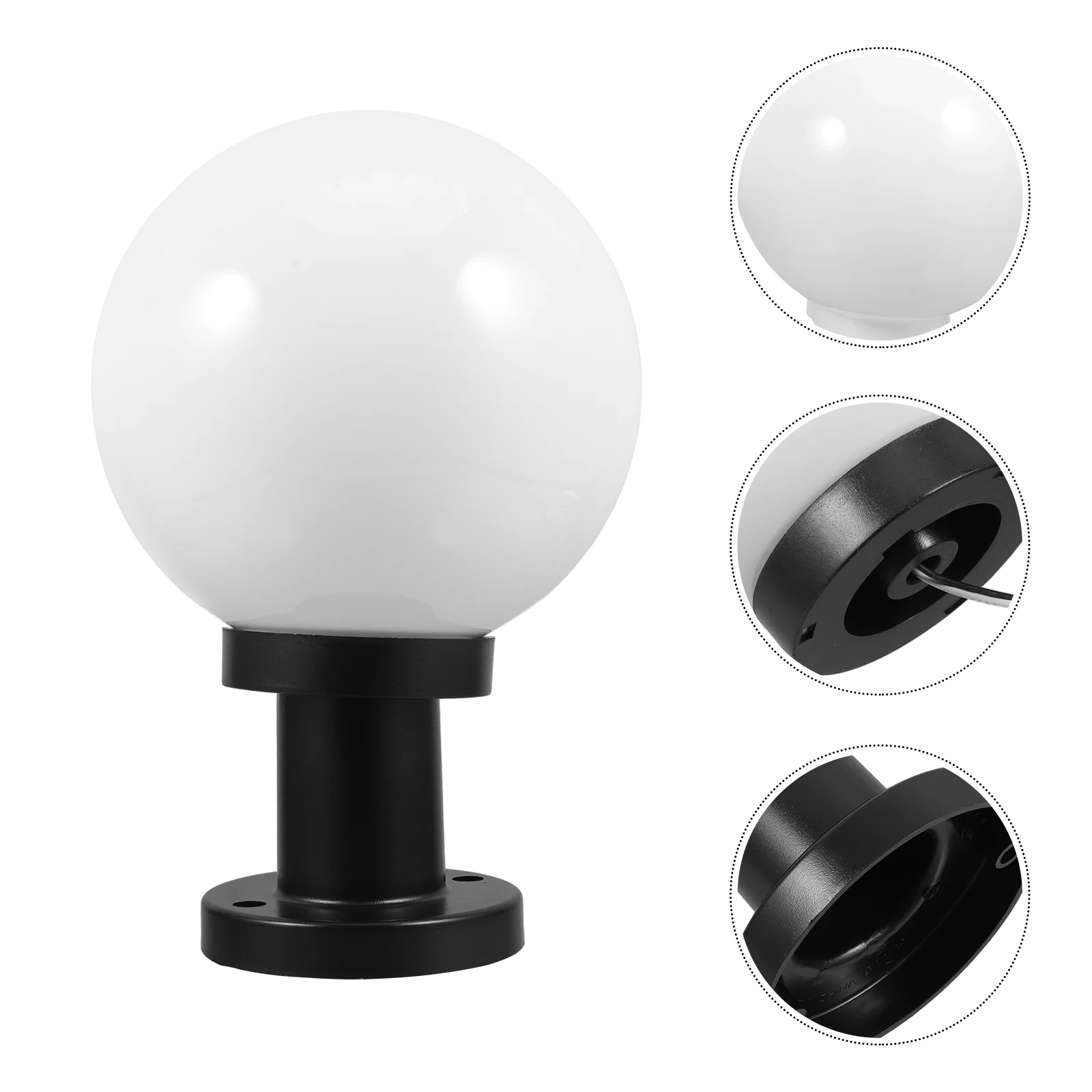 Светильники для забора уличный светильник колонна глобус палубный столб