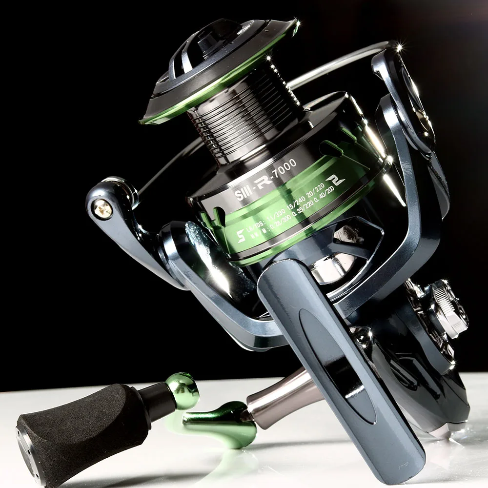 

JOF 2023 New Popular Fishing Reel 2000-7000 Spinning Reel Metal Spare Spool Saltwater Reel Fishing Accessories Carp Reel