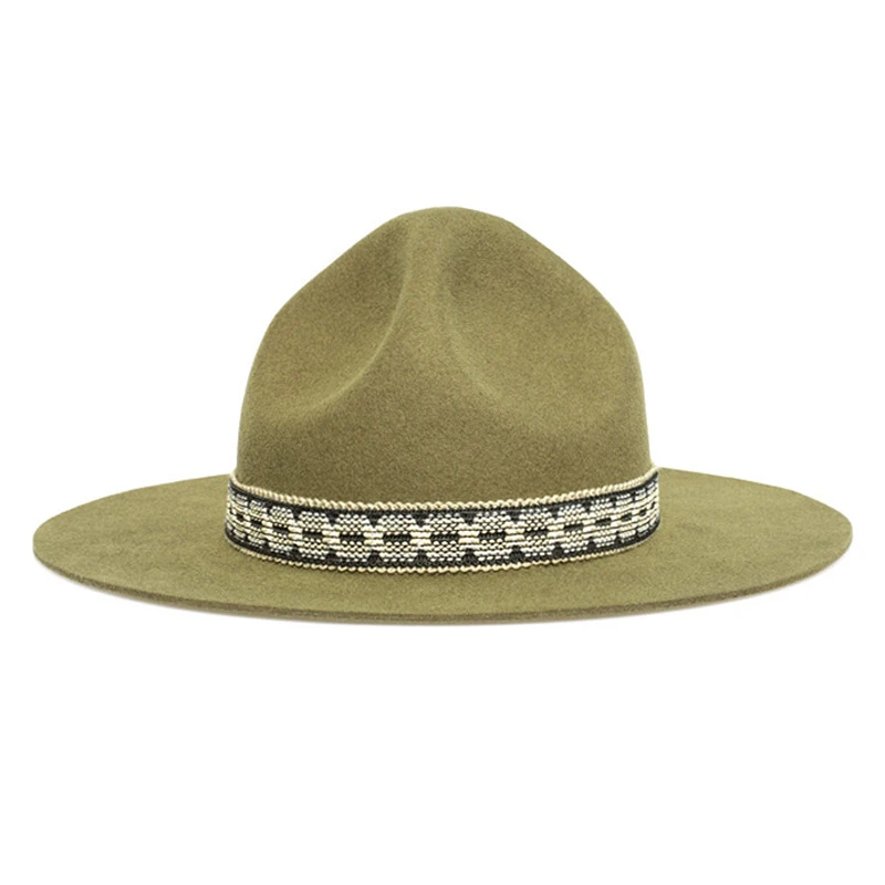 Рисунок 2 - Женская фетровая шляпа зеленого цвета