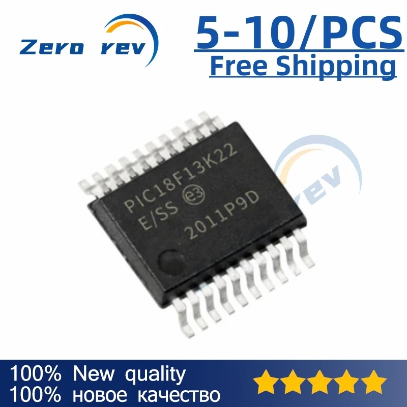 

5-10Pcs 100% New Free Shipping T PIC18F13K22-I/SS PIC18F13K22-E/SS PIC16F1459-I/SS SSOP-20