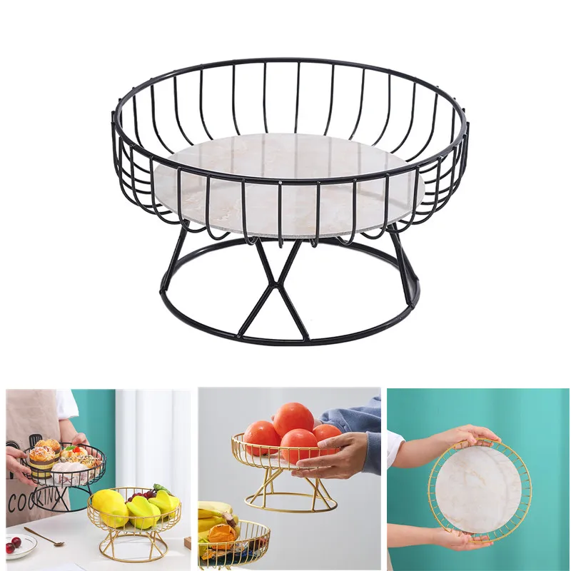 

Европейская роскошная тарелка для фруктов, керамический десертный поднос, тарелки для конфет и десертов, креативные тарелки для хранения, г...