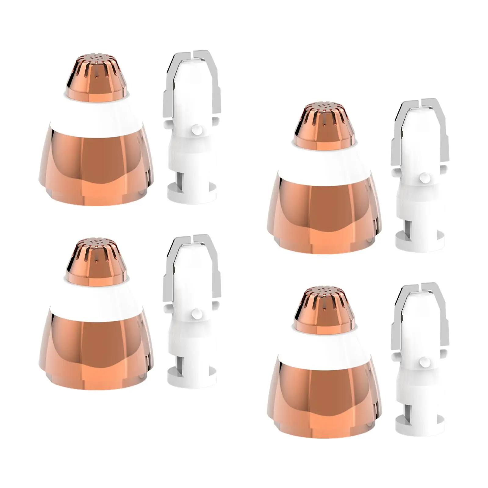 

4 Sets Eyebrow Trimmer Replacement Heads Eye Brow Epilator Facial Hair Remover Eyebrow Facial Hair Removal Tool Women Supplies