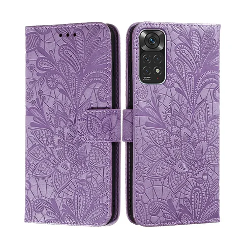 Чехол-кошелек для Xiaomi Redmi 13 12 A2 A1 13C 12C 10 10C Note 13 12 Pro 4G 5G 11 Poco F5 Pro Flower Flip Book Stlye Leather