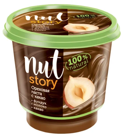 «Nut Story», паста ореховая с какао, 350 г - изображение