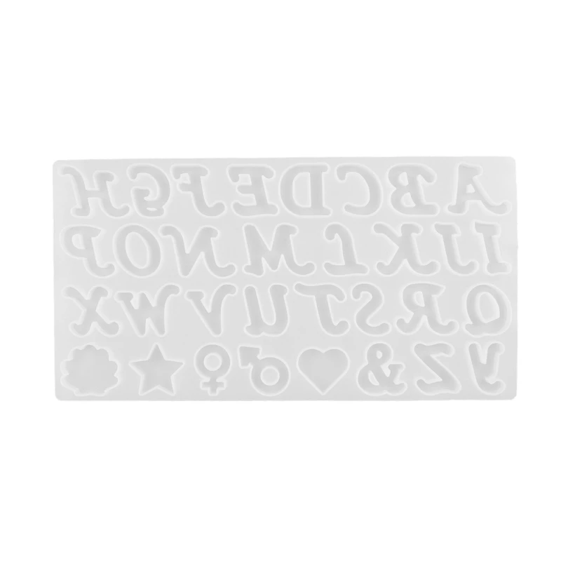 

Силиконовые формы алфавита, формы алфавита для брелоков из смолы, форма алфавита из каучука для рукоделия, подвеска для брелока