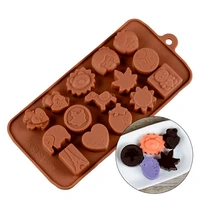 29 hot styles silicone chocolate molds reusable silicone pastry molds candy gummy mold cake recorating baking tools