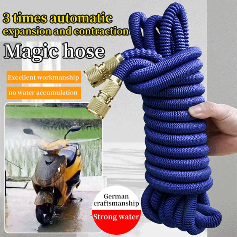 

Garden Hose Flexible Expandable Home And Garden Hose High Pressure House Watering Gun Set For Farm Irrigation Car Wash Pipes