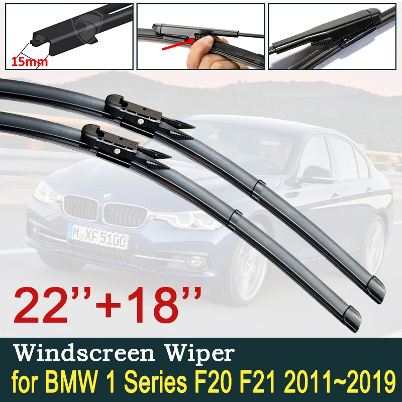 

Car Wiper Blades for BMW 1 Series F20 F21 2011~2019 Windshield Wipers 114i 116i 118i 120i 125i M135i M140i 116d 118d 125d 2018