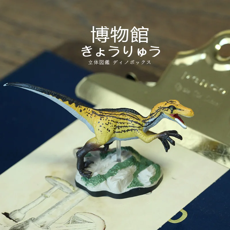 

Цветная модель Юрского периода Deinonychus, коллекционная фигурка, настольные украшения, детская игрушка для раннего развития, подарок
