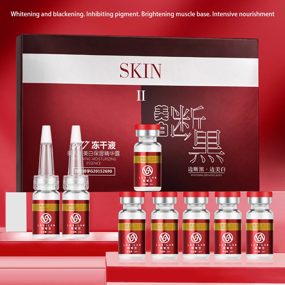 

577 Freeze-Dried Solution Whitening Improve Skin Face Serum Smoothing Oil Control Anti-wrinkle Firming Blemish Essence Skin Care