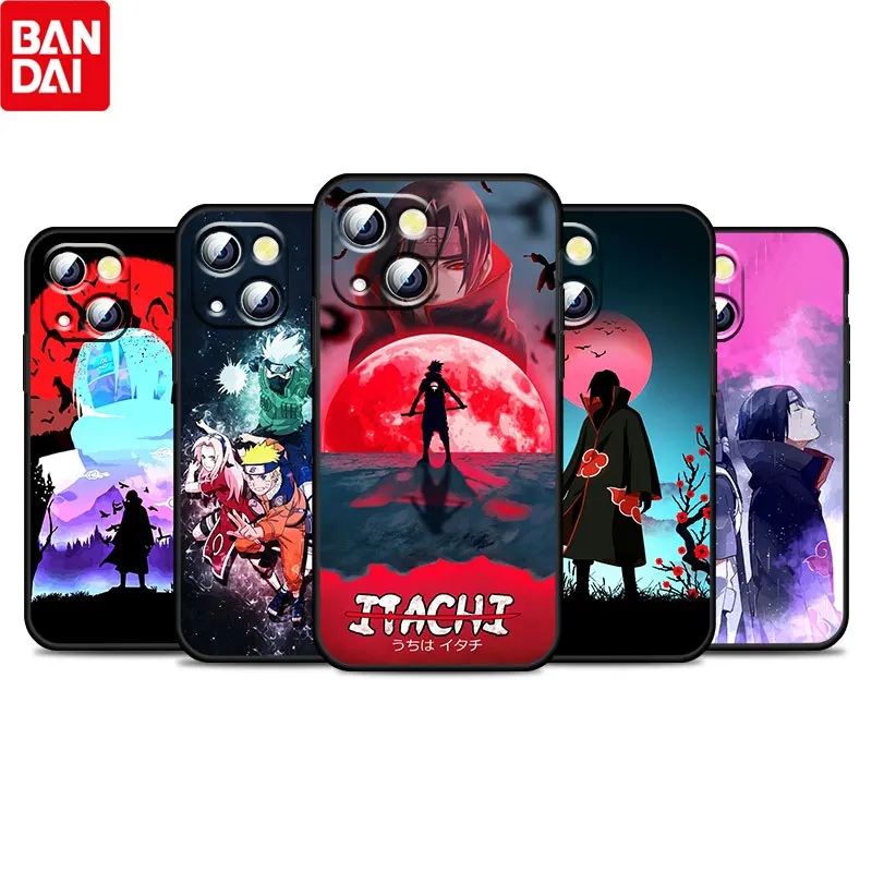 

Naruto Cool Anime Japan For Apple iPhone 13 12 Pro Max Mini 11 Pro XS Max X XR 8 7 6 Plus SE 5S Soft Black Phone Case Coque Capa