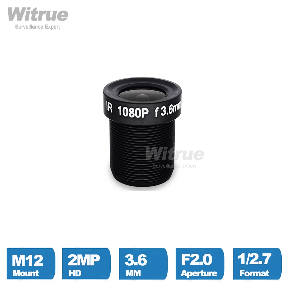 

Witrue M12 HD 1080P объектив 3,6 мм