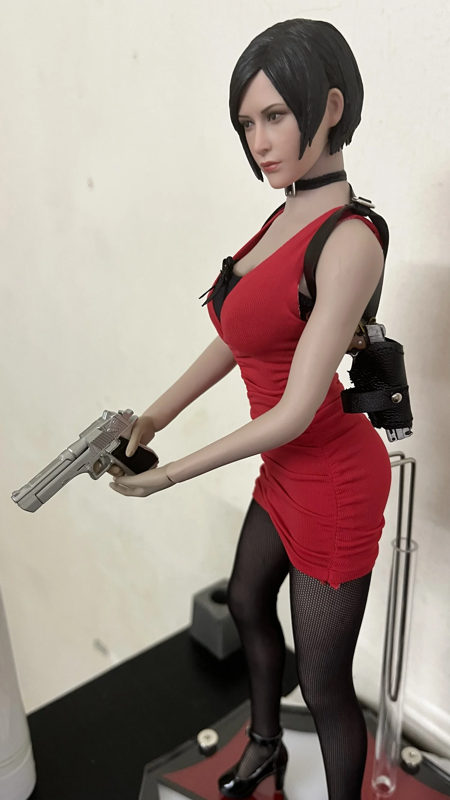 NRTOYS масштаб 1/6 женское платье фигурка NR18 убийца Ada Wong красное голова Лепка набор