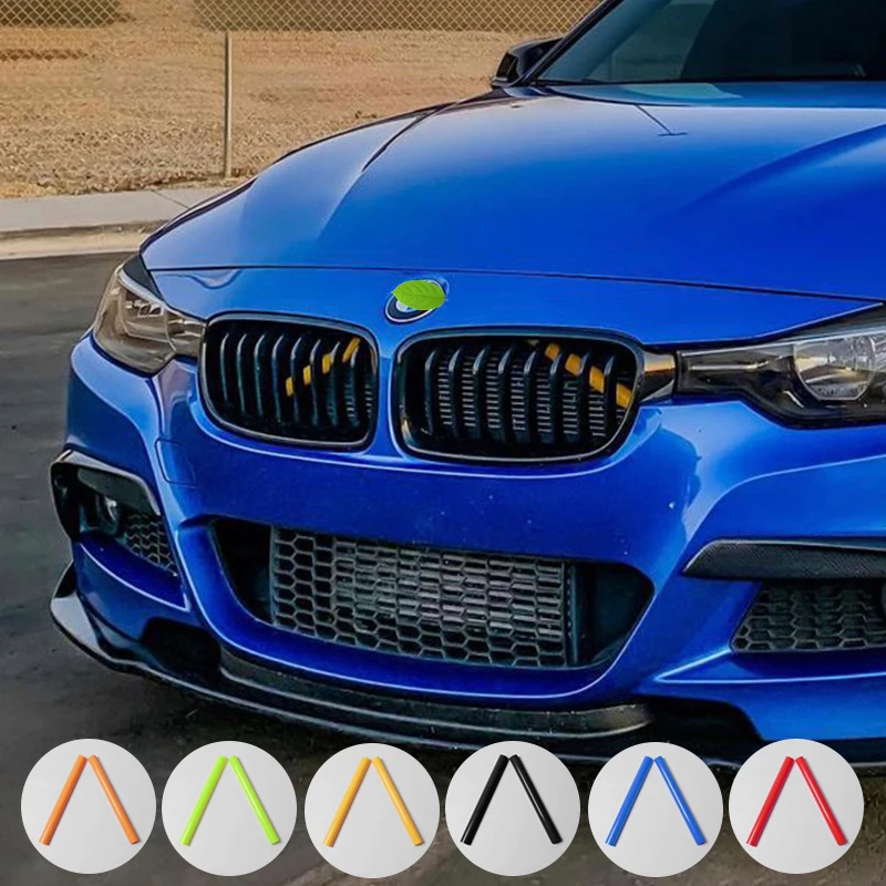 

Автомобильная передняя решетка радиатора, отделочная полоса для BMW F30 F31 F32 F36 F44 F45 F46 F20 F22 F25 F26 G20 G30 X3 G01 M, спортивные аксессуары для стайлинга
