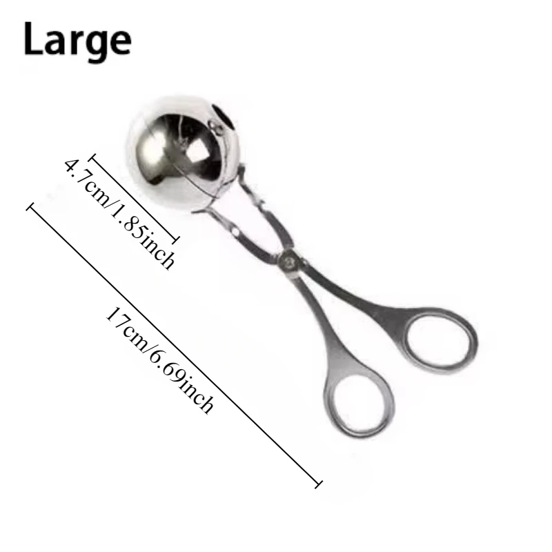 1 шт. круглые рисовые шарики фрикадельки рыбные формовочная ложка форма кухонные