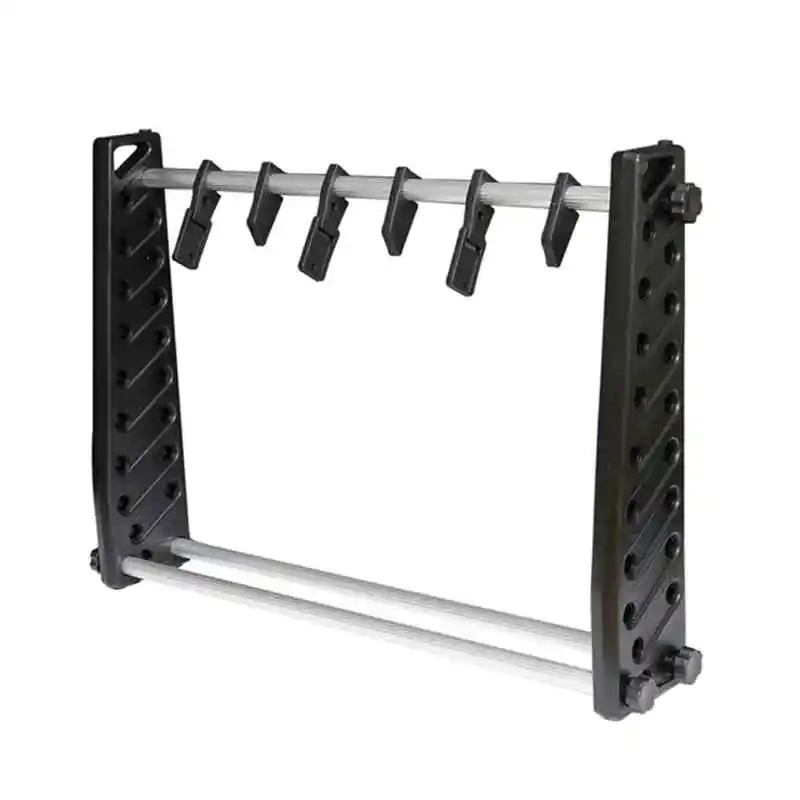 85x60CM Rifle Rack for Securing 5 Shotgun Rifle Gun Hook Wall Mount DIY Suitable for Most Firearms