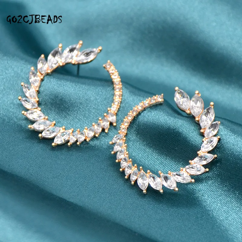 2022 модные серьги-гвоздики женские циркониевые новые трендовые корейские серьги